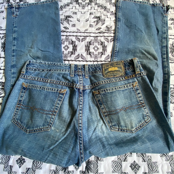 Vintage Jeans Lucky Brand Relay Crop Blue Denim size 2 26 - Picture 7 of 9